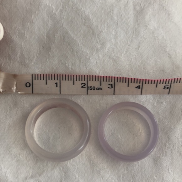 Pink stone stacked ring - Picture 5 of 5